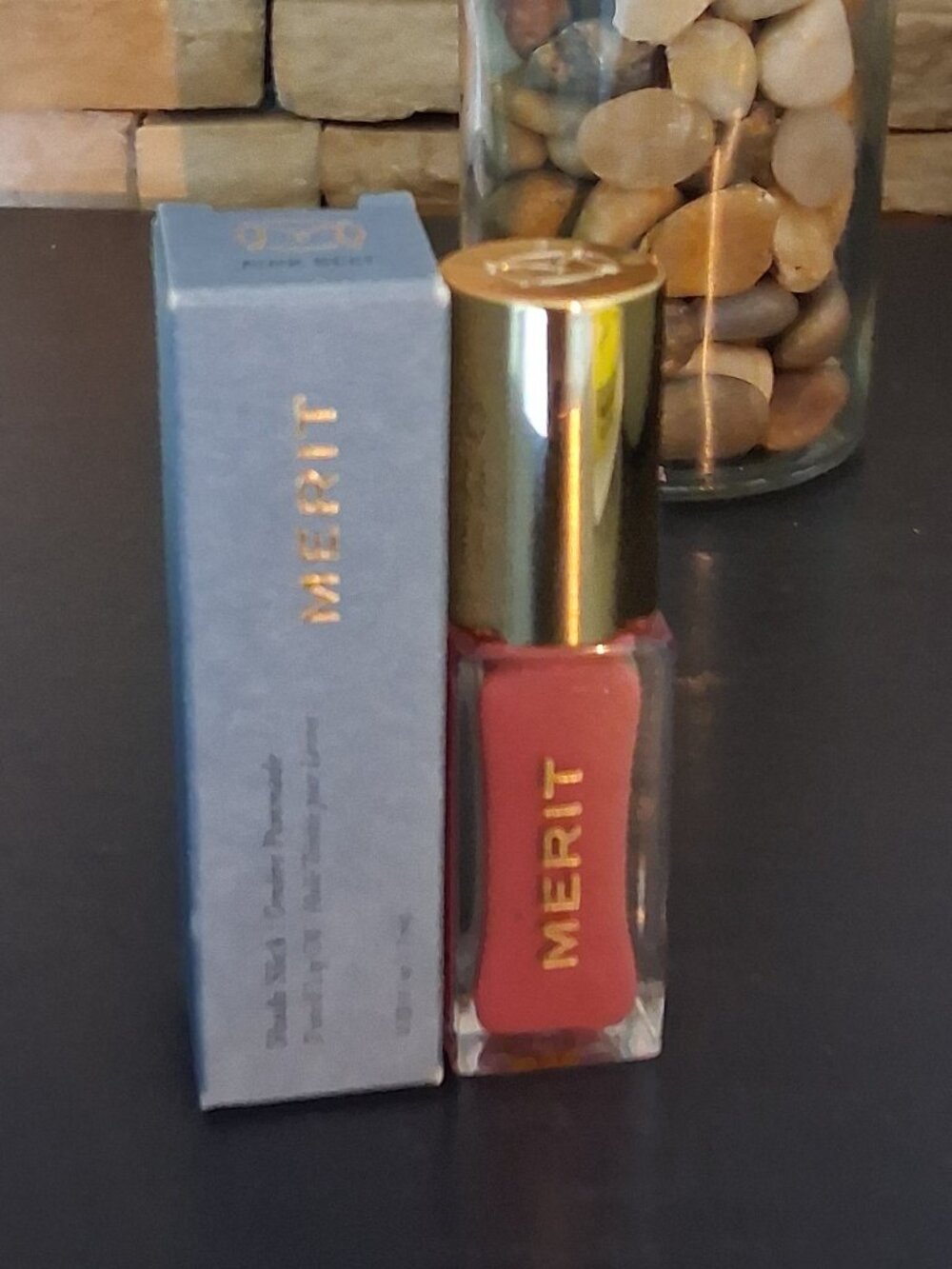 MERIT Shade Slick Tinted Lip Oil - PINK BEET